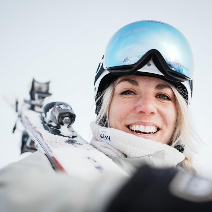 Kaveri Mehta, Lead Design Curator at Ample Field Shift, reviewing corporate floral arrangements